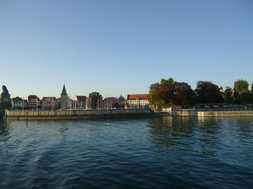 lindau from ferry to bregenz