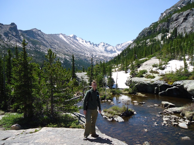 Beautiful Mills Lake in Rocky Mountain National Park Colorado. Get the full scoop on this and other fabulous hikes in RMNP near Estes Park, CO.