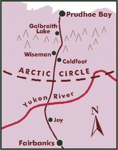 dalton highway map