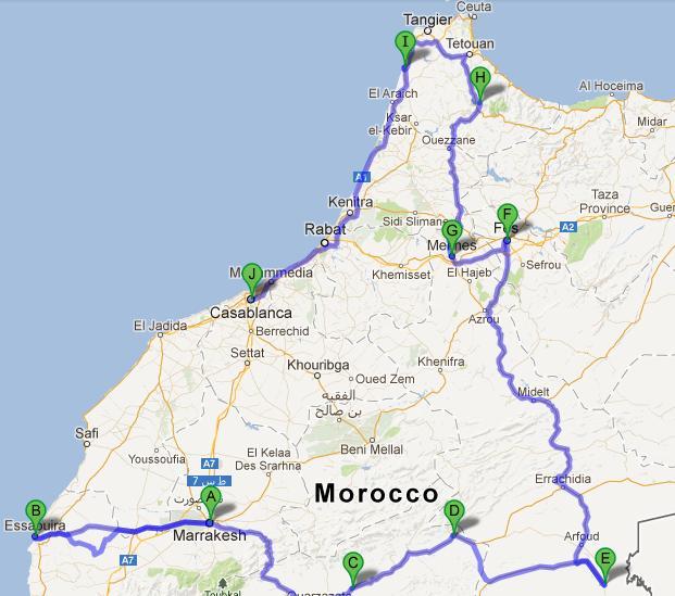 Two Weeks in Morocco - Easy to Follow Itinerary, Map, Hotels and Tours