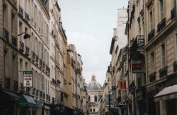 Streets in the Latin Quarter of Paris