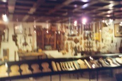 Lots of violins at the Musical Instruments Museum