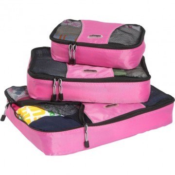 3 Piece Set of eBags Packing Cubes - in case you're wondering are packing cubes worth it?