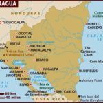 map nicaragua travel guide