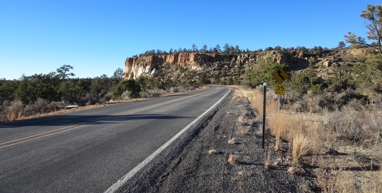 A drive through El Malpais