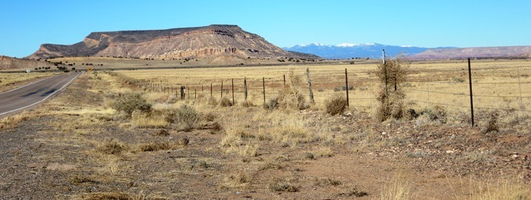 Driving west from Albuquerque on I-40