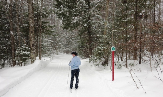 cross country skiing duchesnay quebec city