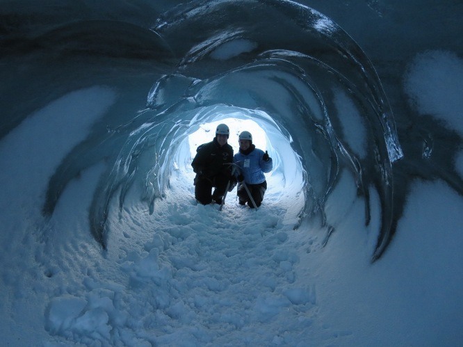 ice cave | arcanum ice climbing iceland