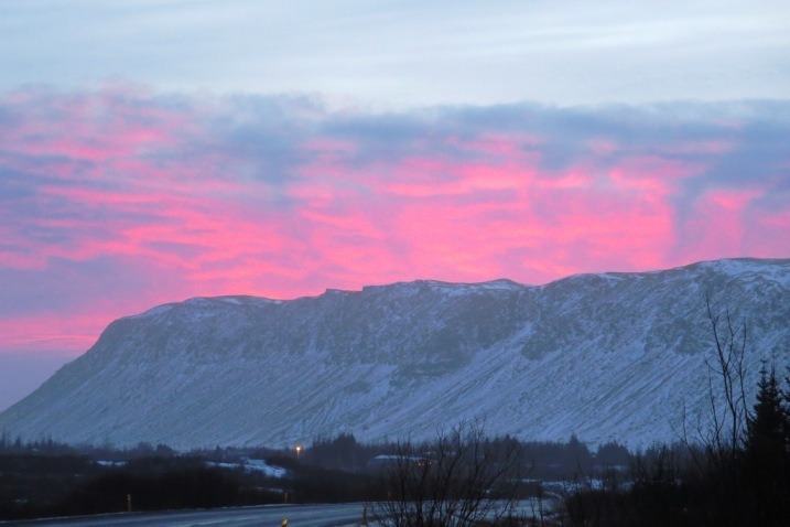 iceland sunset