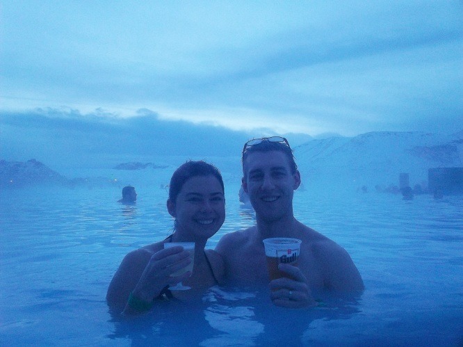 blue lagoon iceland toast the girl and globe