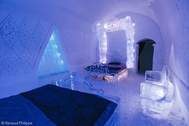 hotel de glace | ice hotel canada