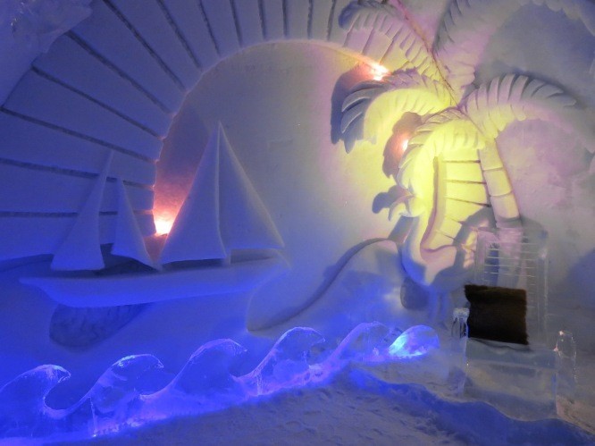 cool travel experiences | ice hotel canada