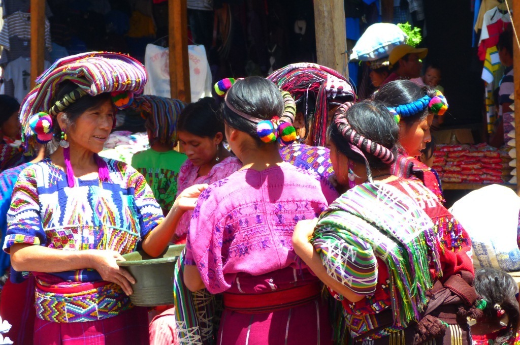 Chajul on Market Day Ixil Triangle