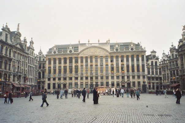 Grand Place-Grote Markt, which was great for eating a waffle and people-watching