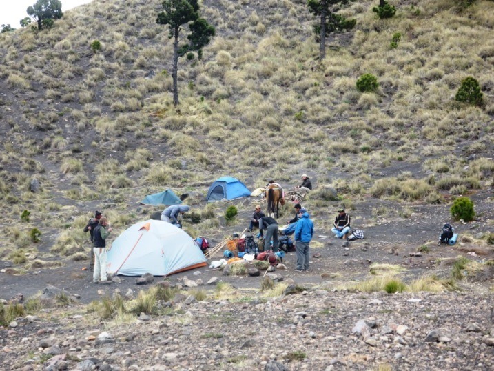 camping acatenango volcano guatemala