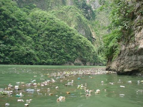 canon del sumidero trash