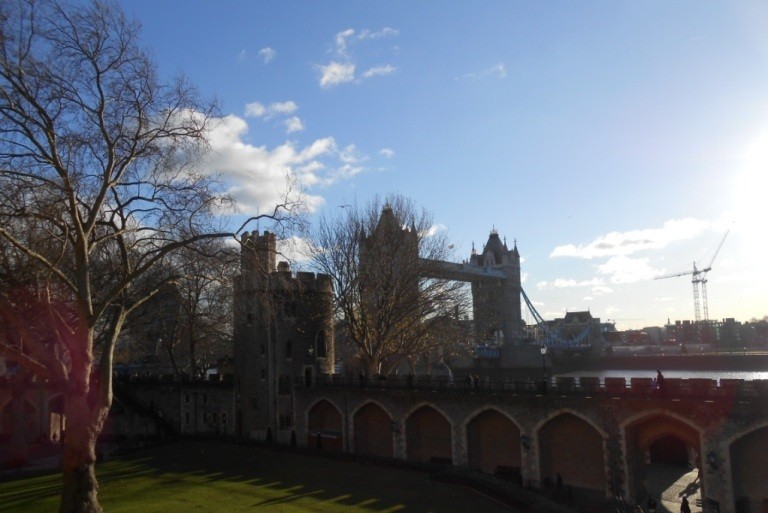 A beautiful winter day in London