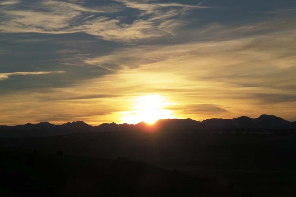 montana sunset