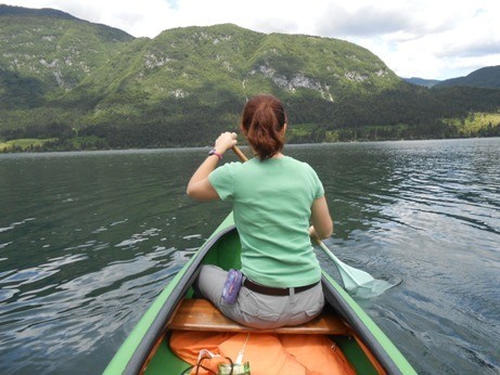 canoeing in slovenia