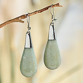 jade earrings antigua