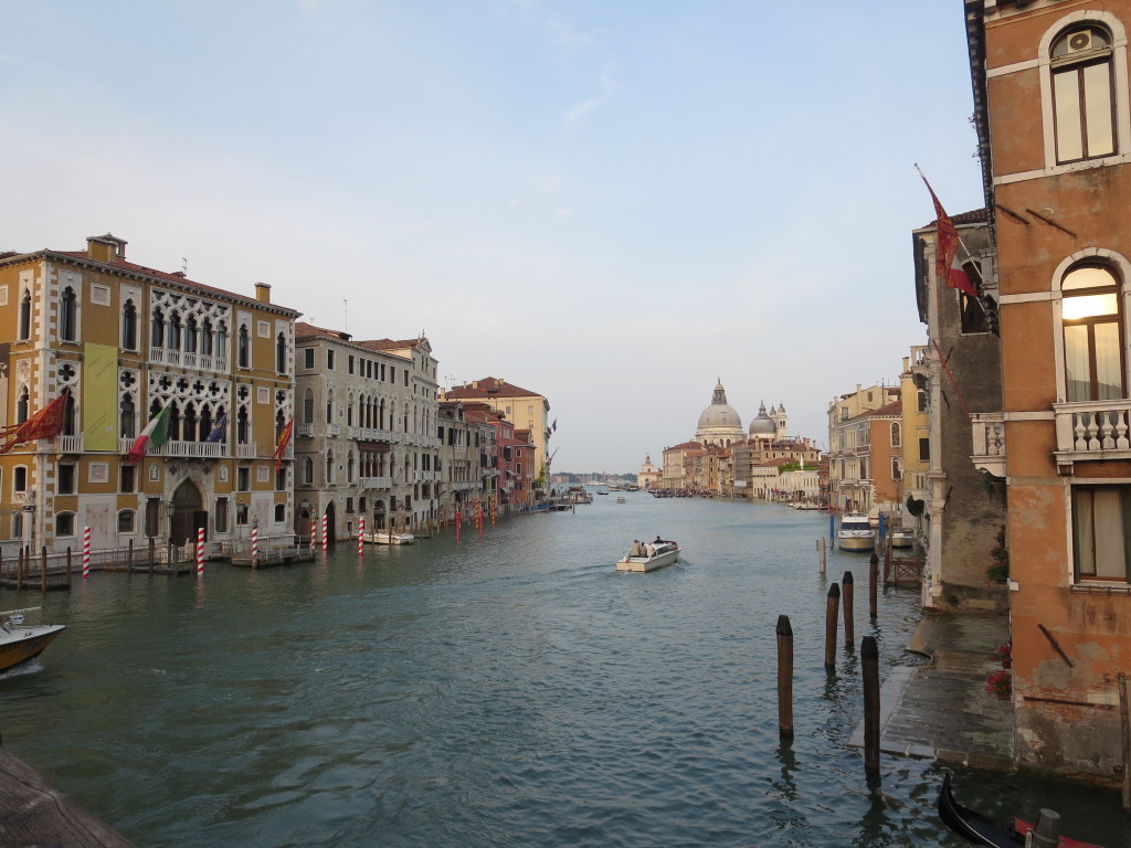 The Grand Canal in Venice