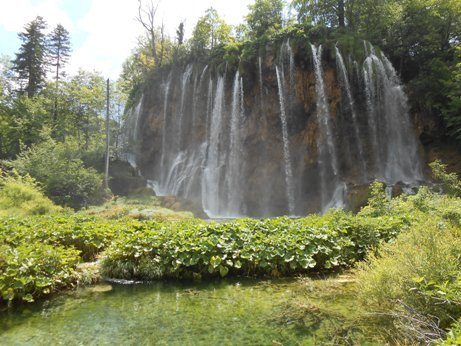 plitvice lakes national park waterfall croatia