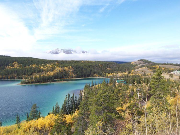 Emerald Lake in the fall, a highlight of my Alaska Itinerary