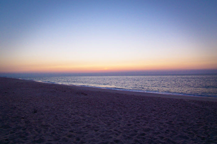 chincoteague beach sunset
