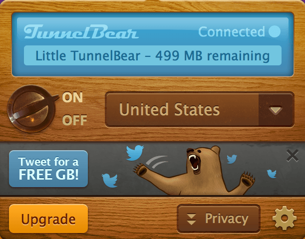 TunnelBear VPN review: An option for occasional VPN users