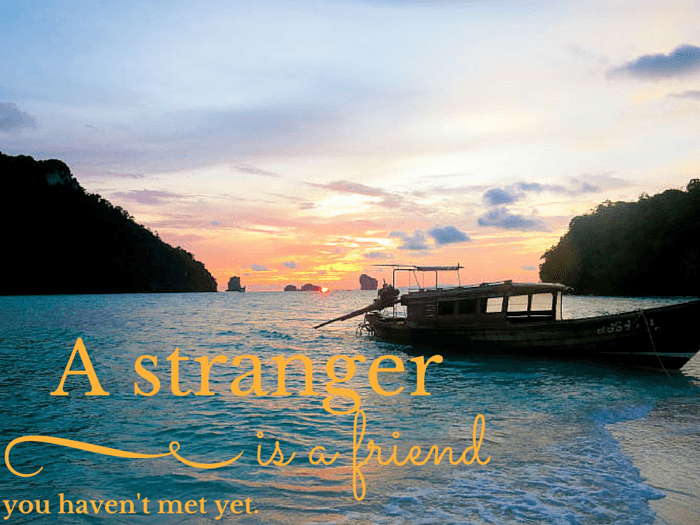 Sunset in Ao Nang, Thailand