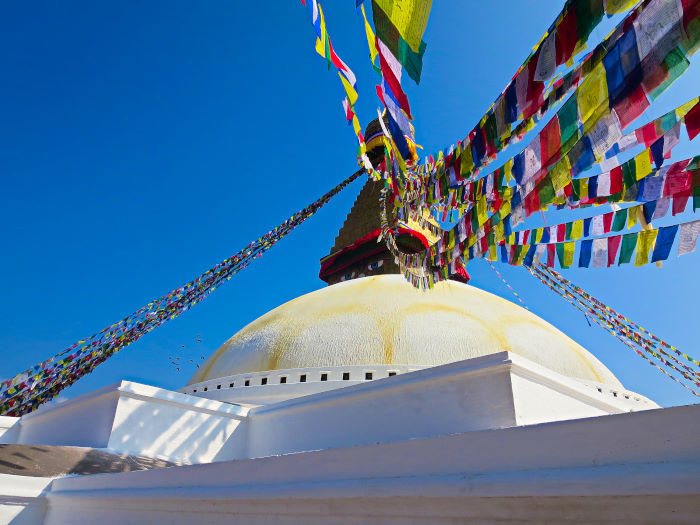 Bodhanath Stupa in Kathmandu