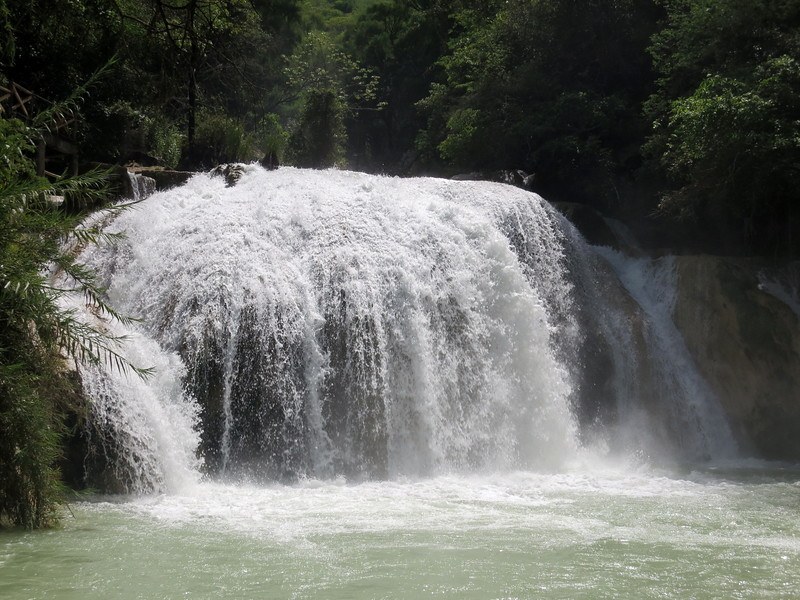 el chiflon waterfalls chiapas