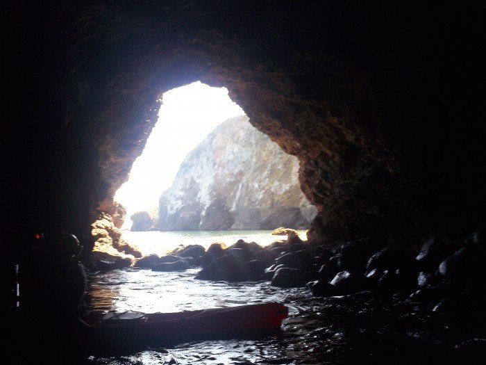 channel islands sea caves