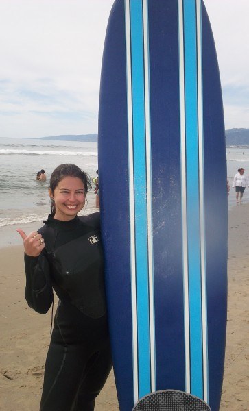 surfing zuma venice beach