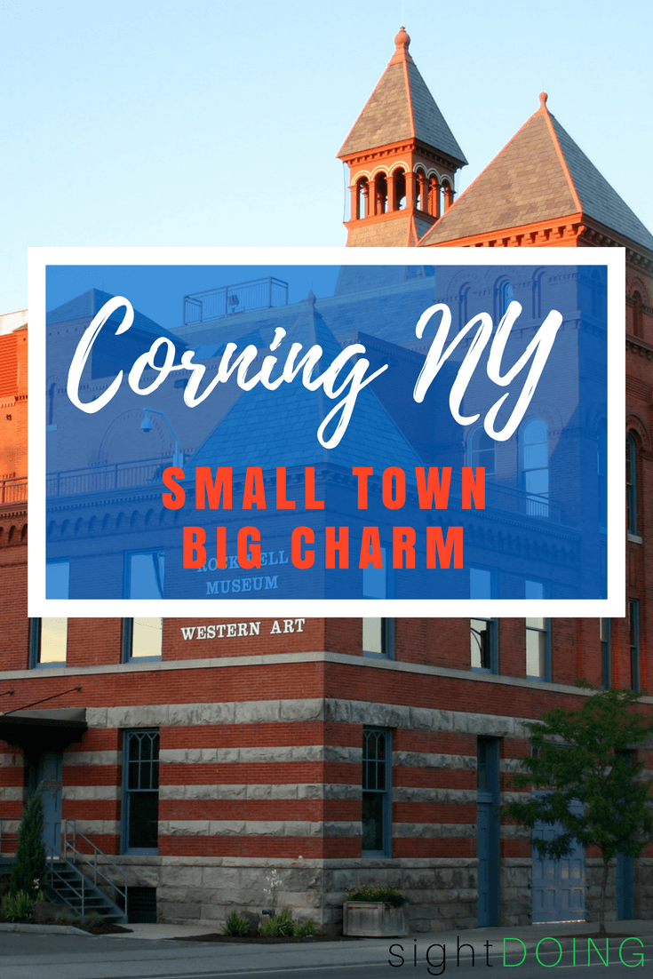 Plan a trip to Corning NY, in the Finger Lakes region of New York. You'll take advantage of great local wine, small town community, and the world-class Corning Museum of Glass. But better yet, you can try soaring, glass-blowing, blacksmithing, and more!