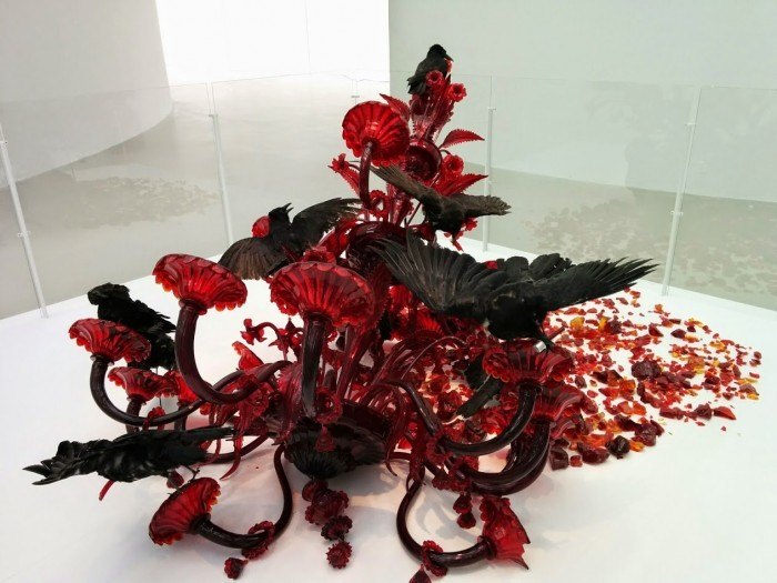 Carroña sculpture at Corning Museum of Glass