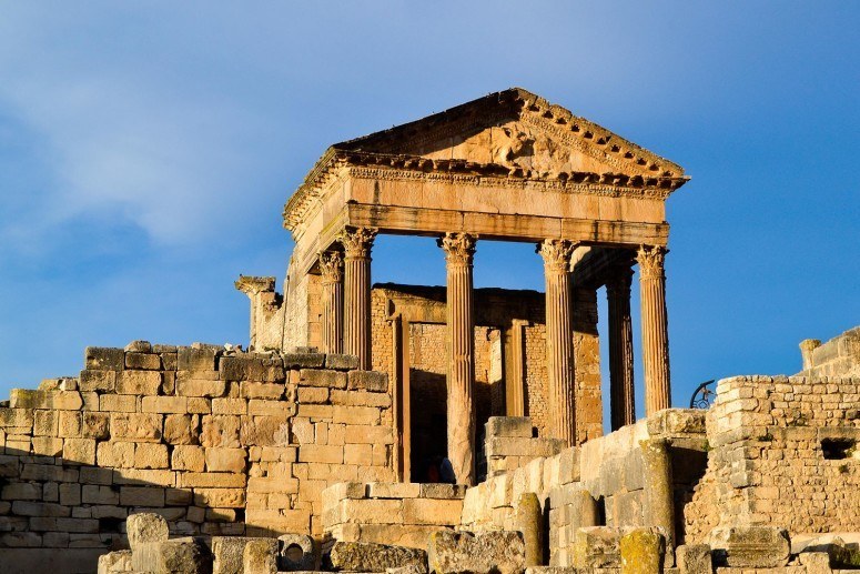 dougga tunisisa where i'm afraid to travel