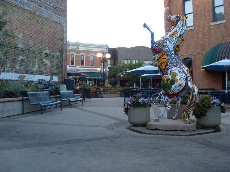 fort collins old town historic district