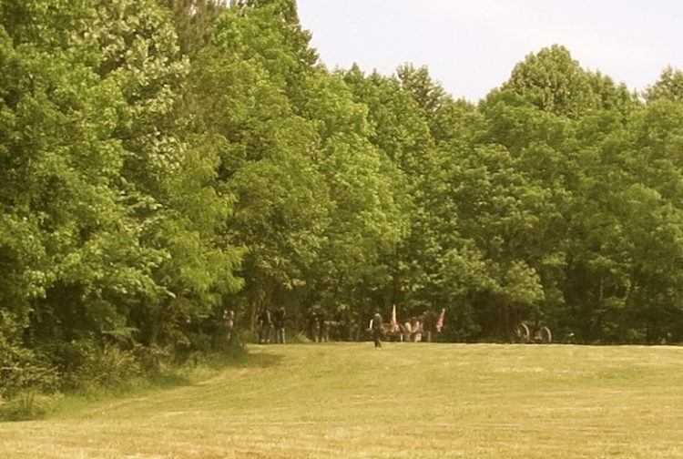 civil war battles fort pochahontas reenactment