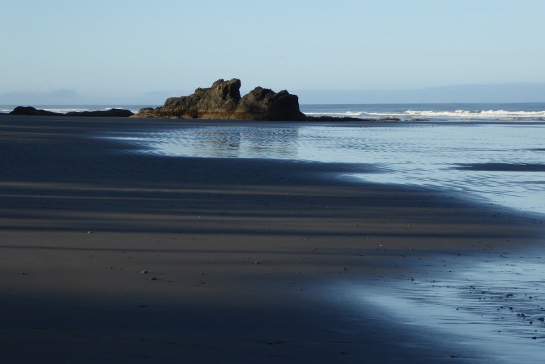 morning at olympic national park ruby beach