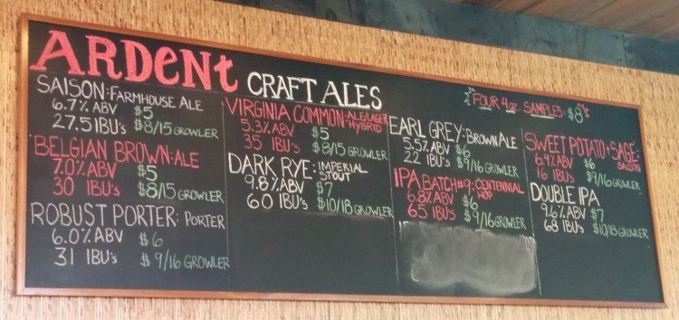 ardent craft ales things to do in richmond va