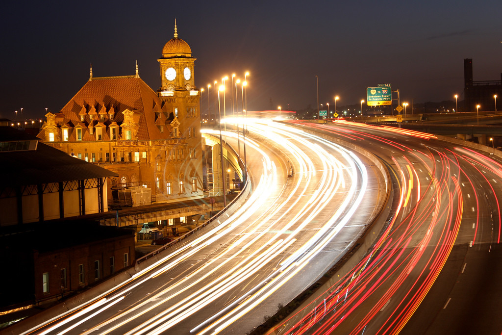 richmond at night