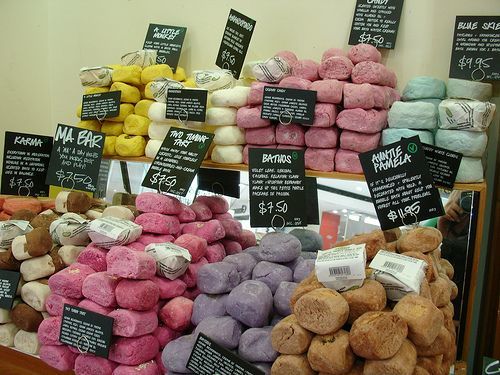 lush bubble bars