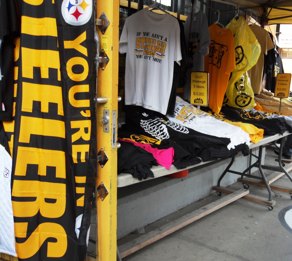 pittsburgh steelers black and yellow strip district