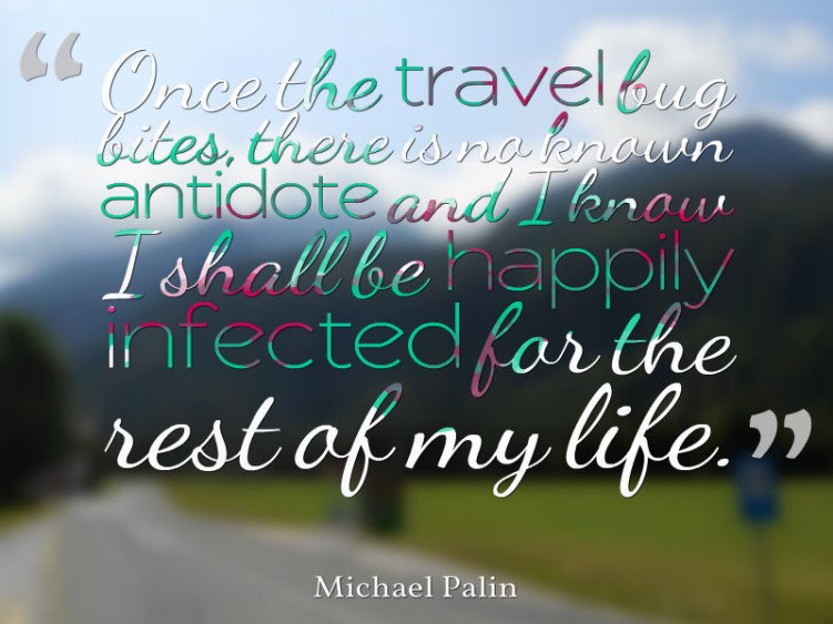 Michael Palin quote travel