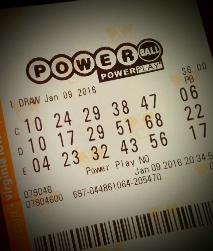 powerball ticket