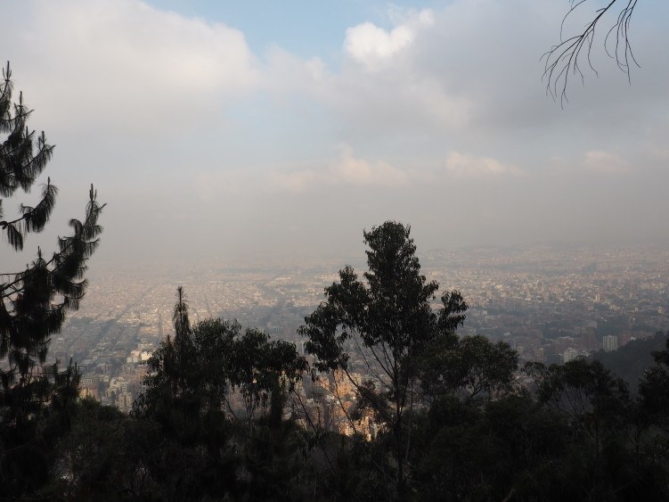 hiking quebrada la vieja bogota colombia