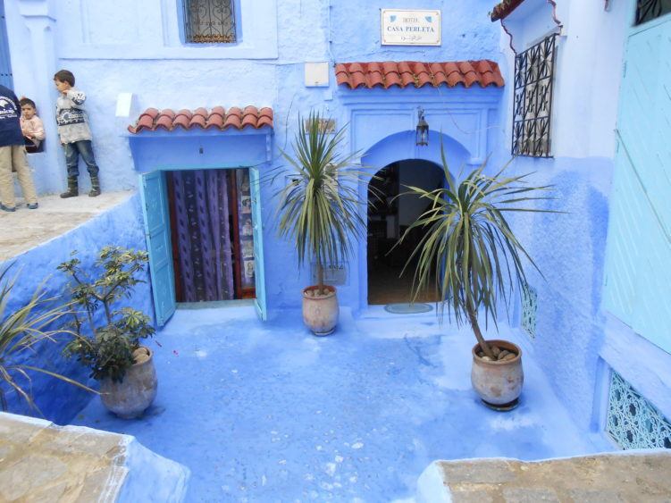 sick while traveling in chefchaouen morocco 