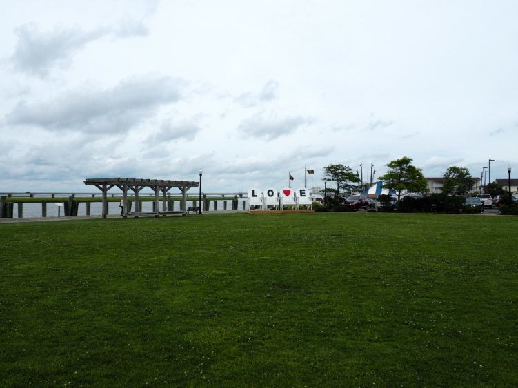 at the Robert Reed Waterfront Park chincoteague va