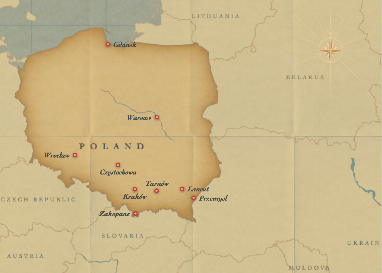 poland map